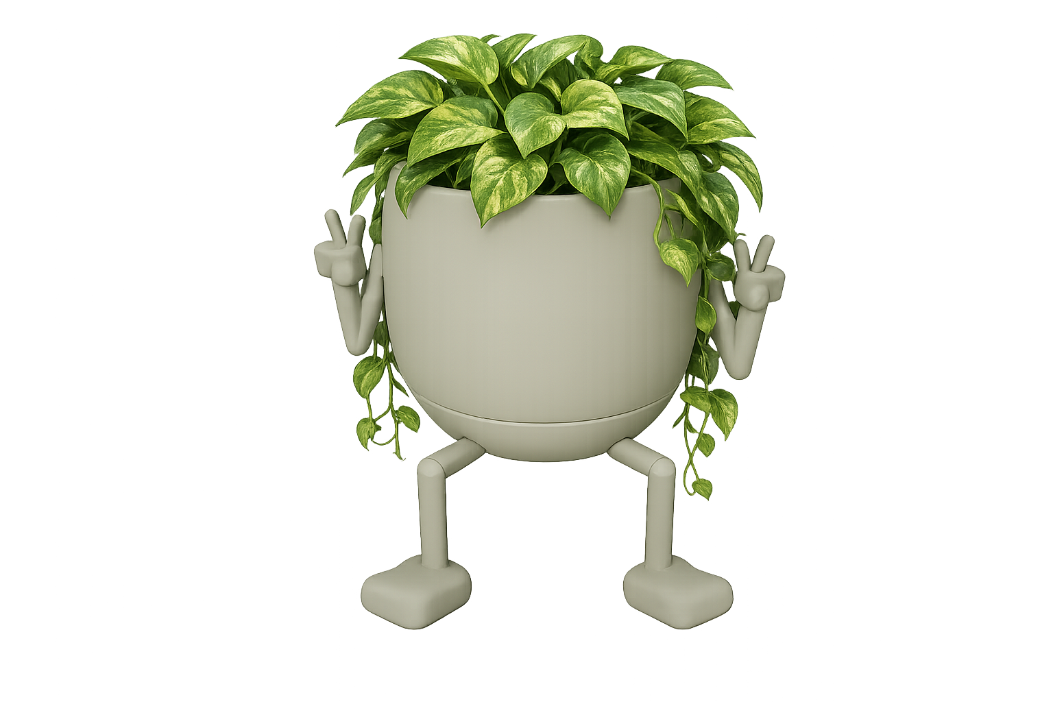 Peace Peep planter